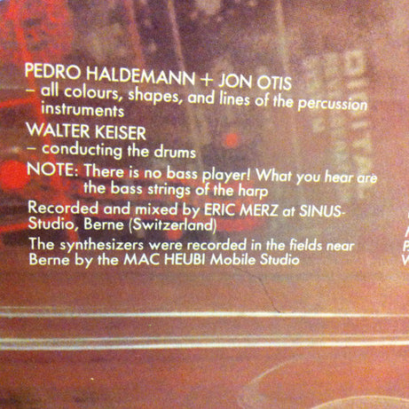 Andreas Vollenweider : ...Behind The Gardens - Behind The Wall - Under The Tree... (LP, Album)