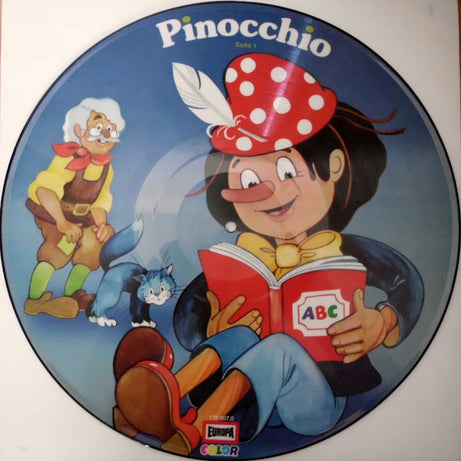 Heikedine Körting : Pinocchios Erste Streiche / Pinocchio Und Die Räuber (LP, Comp, Pic, RP, Yel)