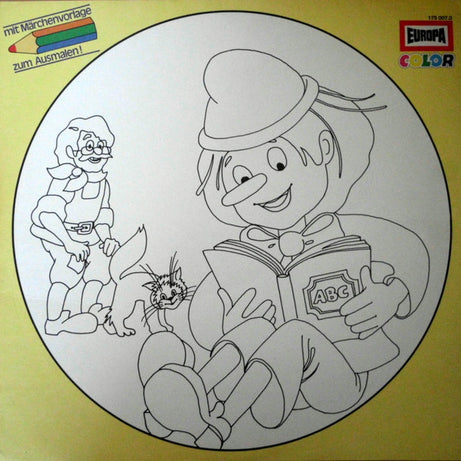 Heikedine Körting : Pinocchios Erste Streiche / Pinocchio Und Die Räuber (LP, Comp, Pic, RP, Yel)