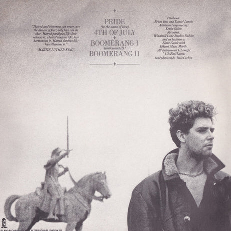 U2 : Pride (In The Name Of Love) (2x7", Single, Gat)