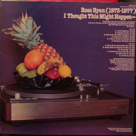 Ross Ryan : I Thought This Might Happen: 1973 – 77 (LP, Comp)