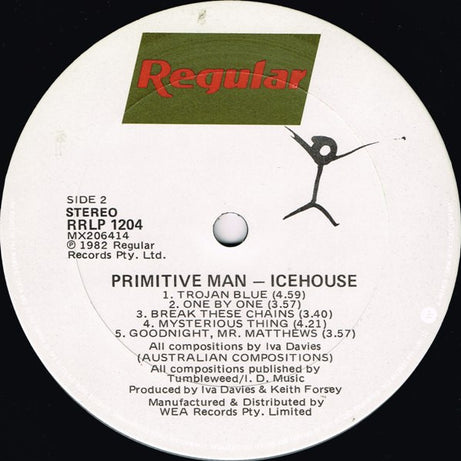Icehouse : Primitive Man (LP, Album)