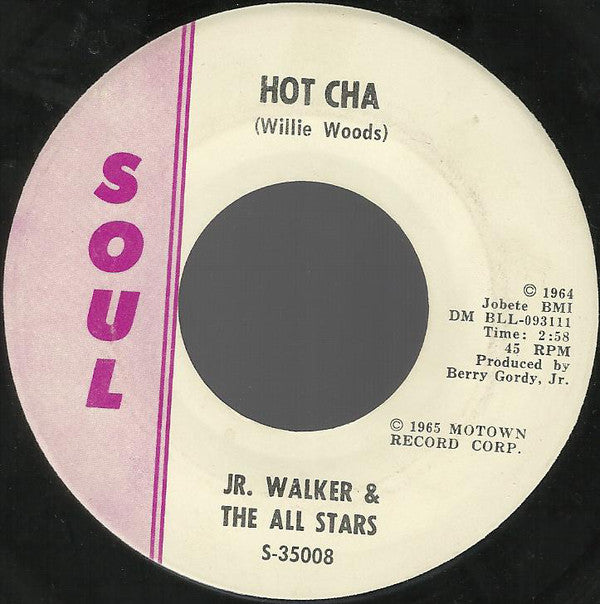 Junior Walker & The All Stars : Shotgun / Hot Cha (7", Single)