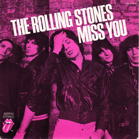 The Rolling Stones : Miss You  (7", Single)