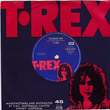 T. Rex : Telegram Sam (7", Single)