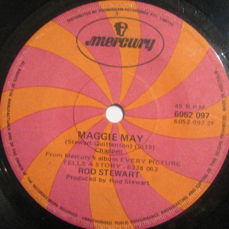 Rod Stewart : Reason To Believe / Maggie May (7", Single)