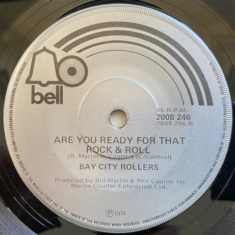 Bay City Rollers : Shang-A-Lang (7", Single)