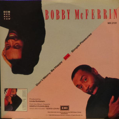 Bobby McFerrin : Don't Worry, Be Happy (7", Single)