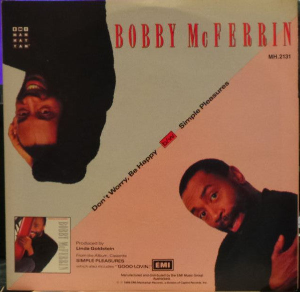 Bobby McFerrin : Don't Worry, Be Happy (7", Single)
