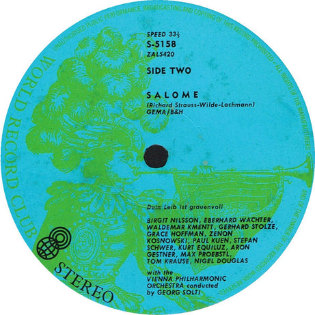 Richard Strauss : Salome (2xLP, Album, Club + Box)
