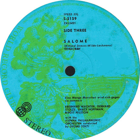Richard Strauss : Salome (2xLP, Album, Club + Box)
