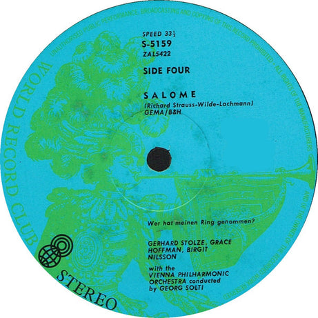 Richard Strauss : Salome (2xLP, Album, Club + Box)