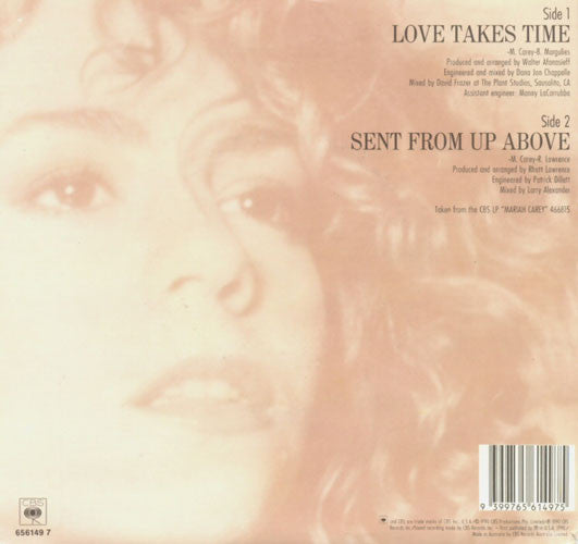 Mariah Carey : Love Takes Time (7", Single)
