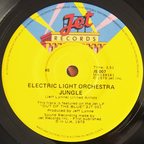 Electric Light Orchestra : Shine A Little Love (7", Single)