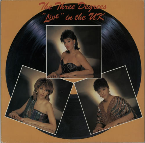 The Three Degrees : "Live" In The U.K (LP)