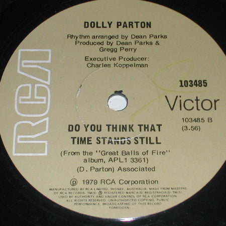 Dolly Parton : Star Of The Show (7", Single)