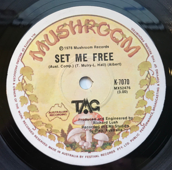 Ted Mulry Gang : Lazy Eyes (7", Single)