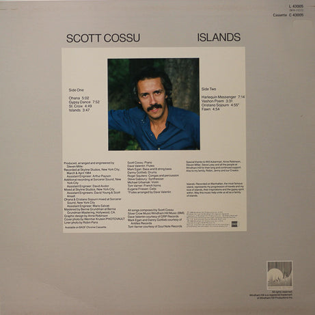 Scott Cossu : Islands (LP, Album)
