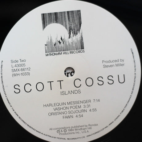 Scott Cossu : Islands (LP, Album)