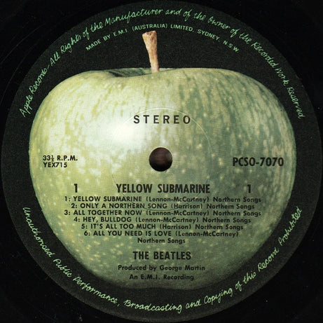 The Beatles : Yellow Submarine (LP, Album, RE)