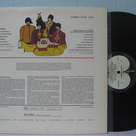The Beatles : Yellow Submarine (LP, Album, RE)