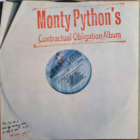 Monty Python : Monty Python's Contractual Obligation Album (LP, Album)