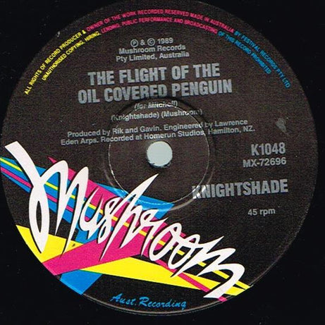 Knightshade : Last Night In The City (7", Single, Ltd)