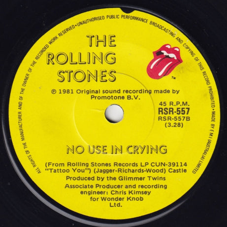 The Rolling Stones : Start Me Up (7", Single)