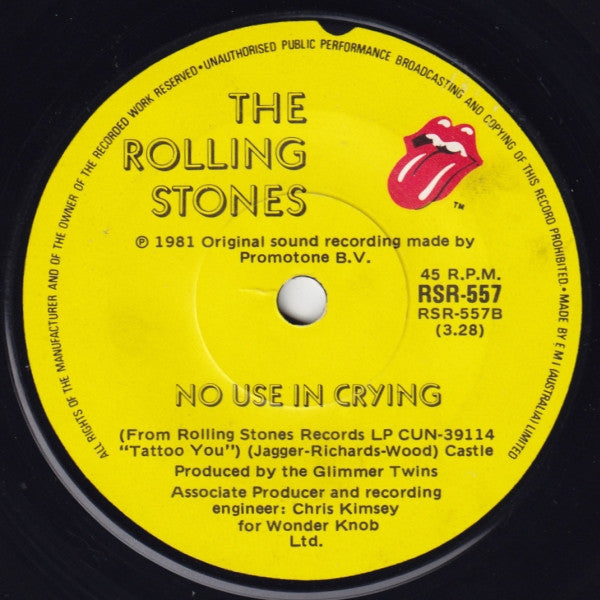 The Rolling Stones : Start Me Up (7", Single)