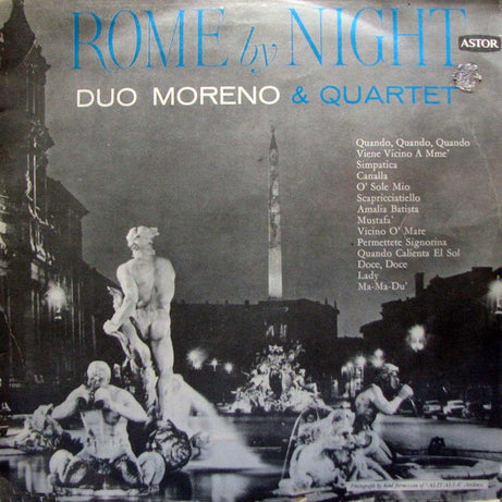 Duo Moreno : Rome By Night (LP, Album)