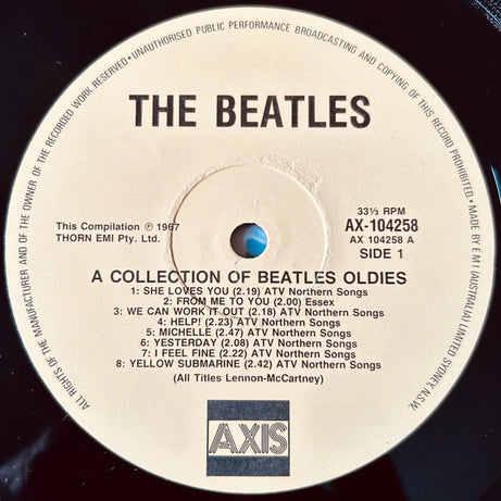 The Beatles : A Collection Of Beatles Oldies (LP, Comp, RE, RP)
