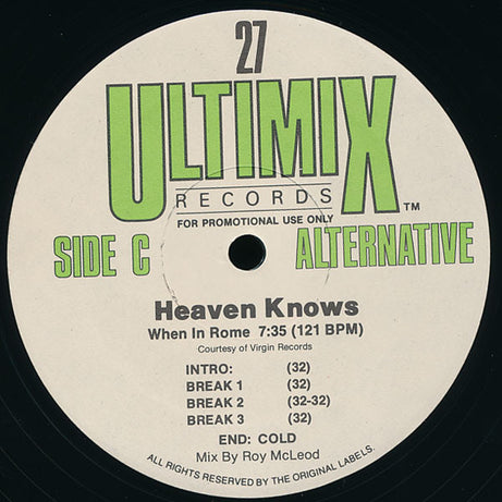 Various : Ultimix 27 (3x12")