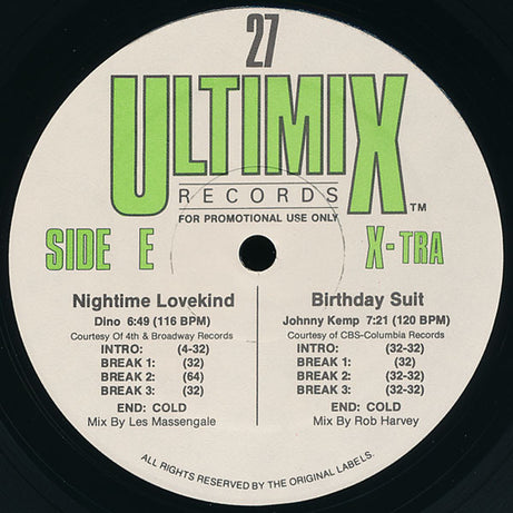 Various : Ultimix 27 (3x12")