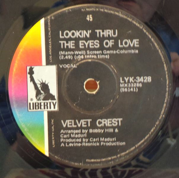Velvet Crest : Gotta Make You Mine (7", Single)