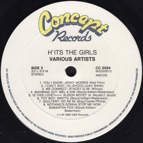 Various : H'its The Girls (LP, Comp)