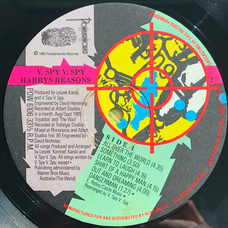 V. Spy V. Spy* : Harrys Reasons? (LP, Album)