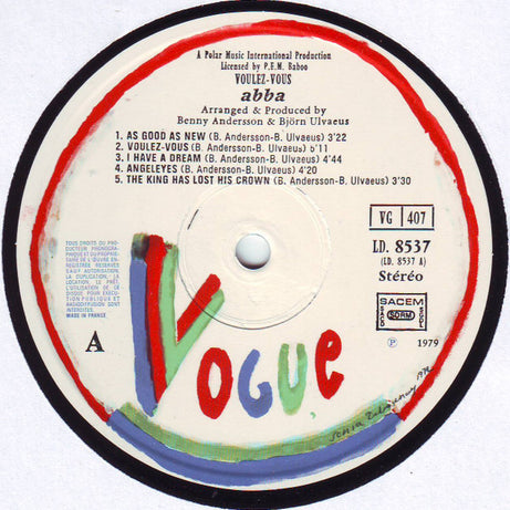 ABBA : Voulez-Vous (LP, Album)