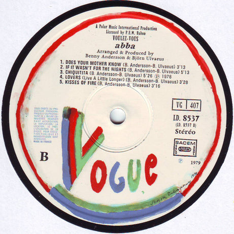 ABBA : Voulez-Vous (LP, Album)