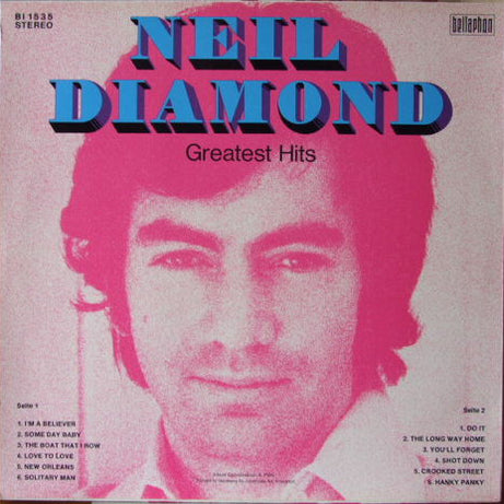 Neil Diamond : Greatest Hits (LP, Comp)
