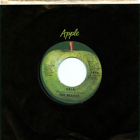 The Beatles : Help! (7", Single, RE, Jac)