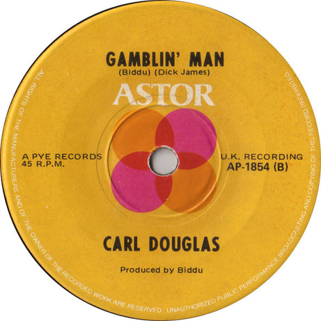 Carl Douglas : Kung Fu Fighting (7", Single)