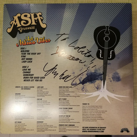 Ash Grunwald : Hot Mama Vibes (LP, Album)