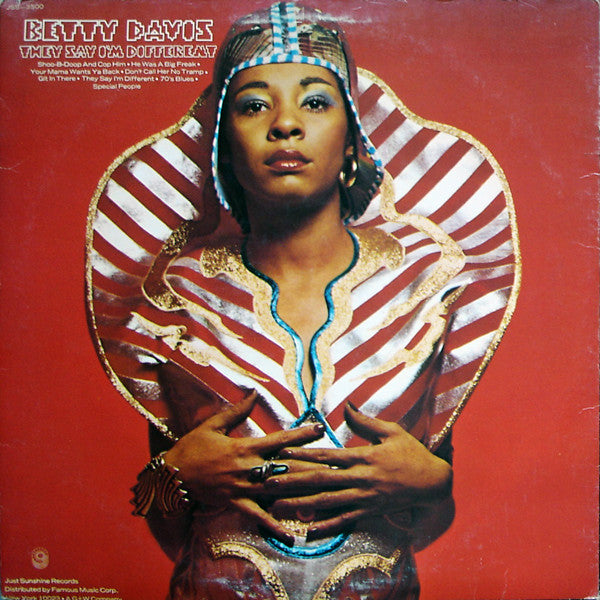 Betty Davis : They Say I'm Different (LP, Album, Pre)