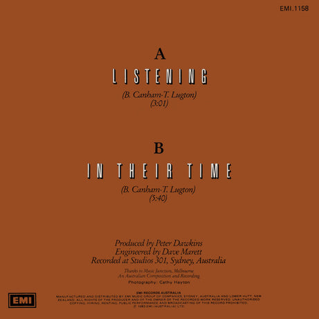Pseudo Echo : Listening (7", Single)