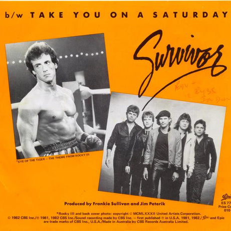 Survivor : Eye Of The Tiger (7", Single)