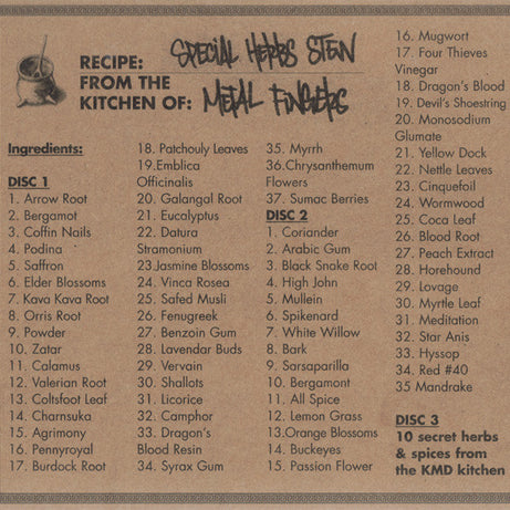 MetalFingers* : Special Herbs (The Box Set Vol.0-9) (2xCD, Comp, Mixed + CD, Comp + Ltd)