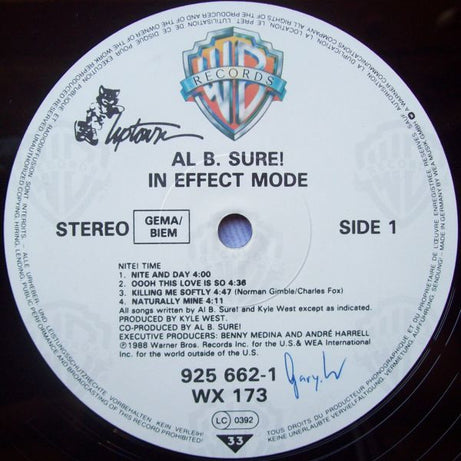 Al B. Sure! : In Effect Mode (LP, Album)