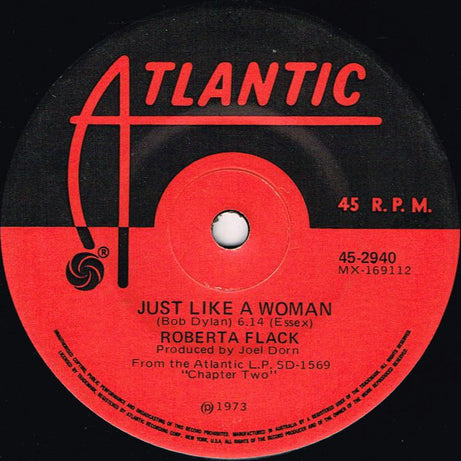 Roberta Flack : Killing Me Softly With His Song (7", Single)