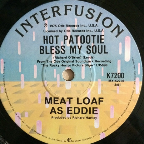 "The Rocky Horror Picture Show" Original Cast : The Time Warp (7", Single, 3rd)