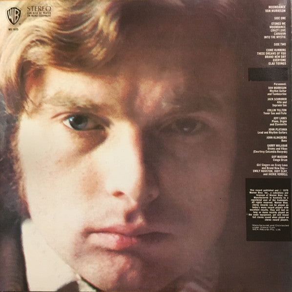 Van Morrison : Moondance (LP, Album, RE)